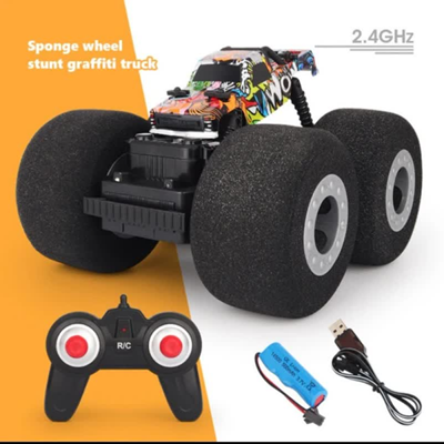 ماشین کنترلی آفرود چرخ اسفنجی هیدروگراف RC STANT CAR WITH SOFT WHEELS MZ_اسباب بازی